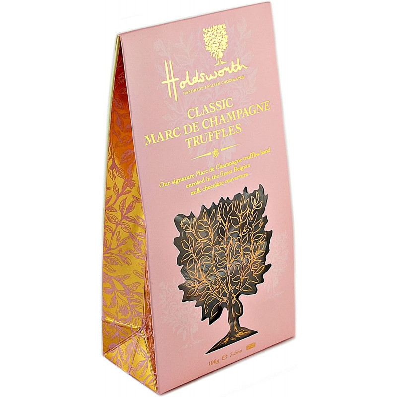 Holdsworth Chocolates Marc De Champagne Truffles, 100g, Currently priced at £6
